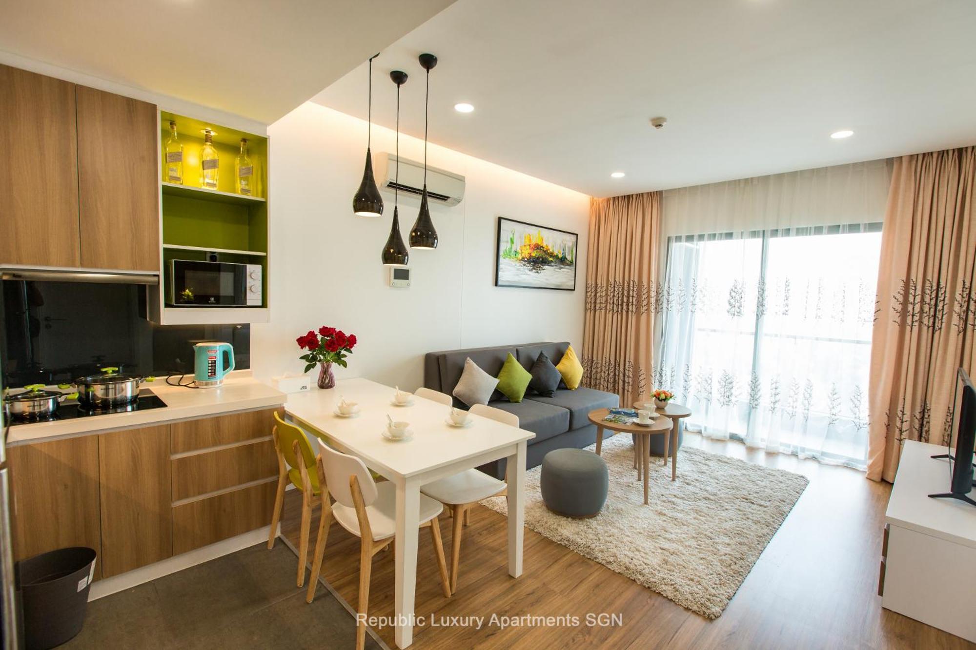 Republic Apartments Saigon Airport Ho Chi Minh-stad Buitenkant foto